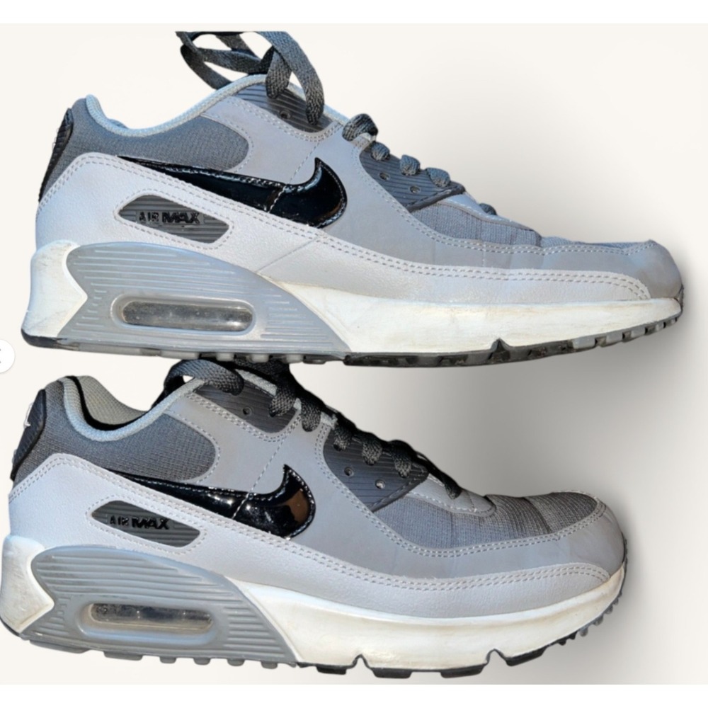 Nike Air Max 90 LTR GS Anthracite Black 7Y Womens 8.5 Sneakers